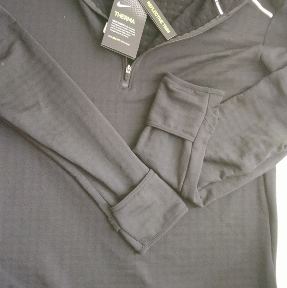 Nike Mens Therma Running Top NWT - Picture 4 of 6
